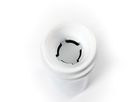Edelstahlflasche mit Relief