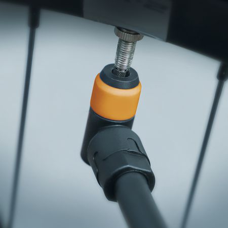 Pumpenkopf Clik Valve / schwarz, orange