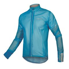 ADRENALINE II Herren-Regenjacke / neonblau / XXL