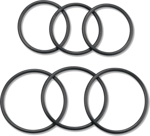 Gummiset für Lenkerhalter / schwarz