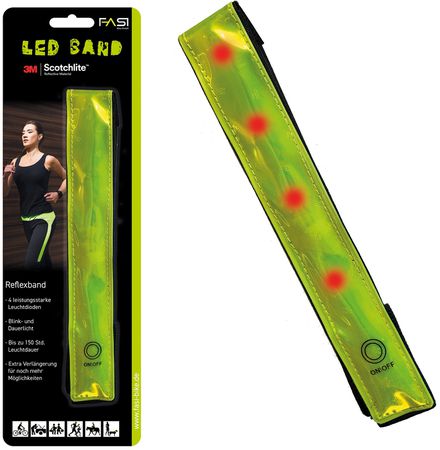 LED-Reflektorband / gelb