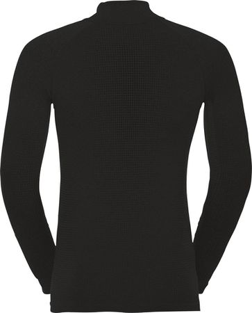 PERFORMANCE ECO 1/2 Zip Herren-Langarmshirt / schwarz / XXL