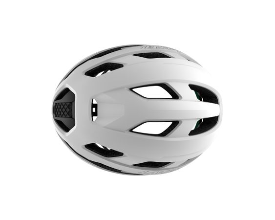 LAZER Unisex Road Strada KinetiCore Helm / matte full white / L