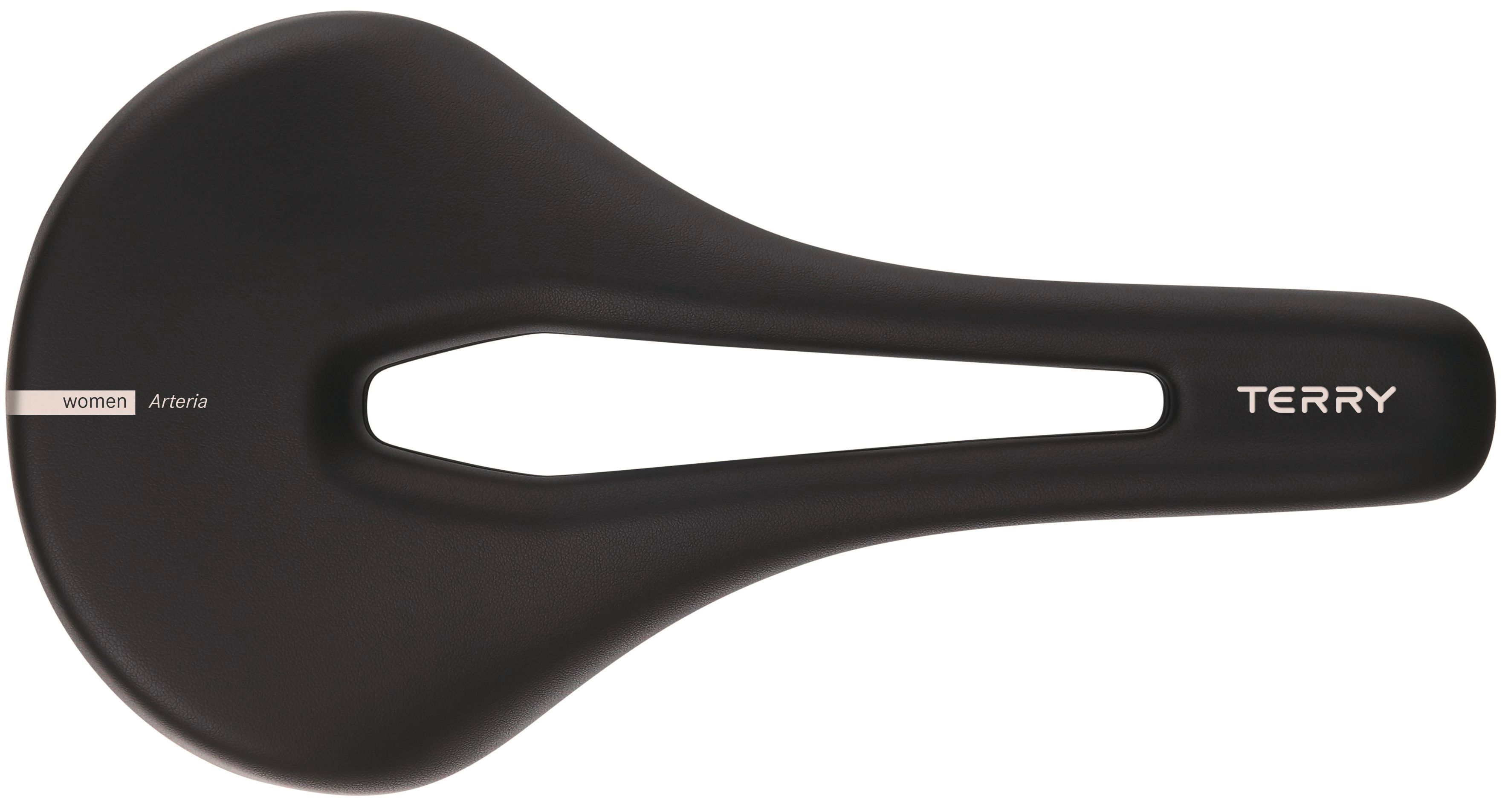 Sattel Butterfly Arteria Lady / schwarz / 155 mm, Max. 12-15 cm