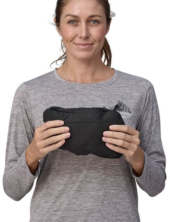 NANO-AIR LIGHT Damen-Windweste / black / XL