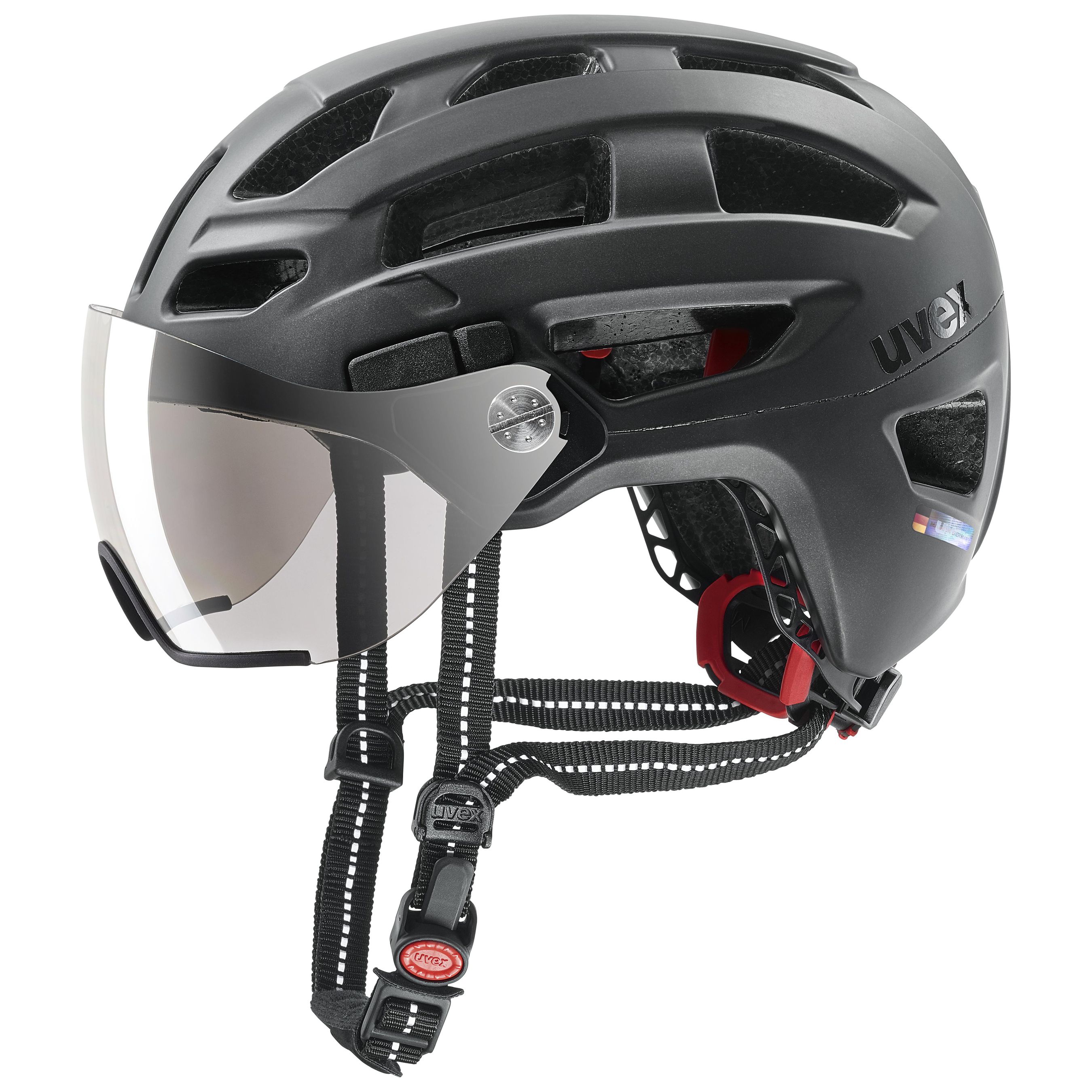 FINALE VISOR Velohelm / black matt / 56-61cm
