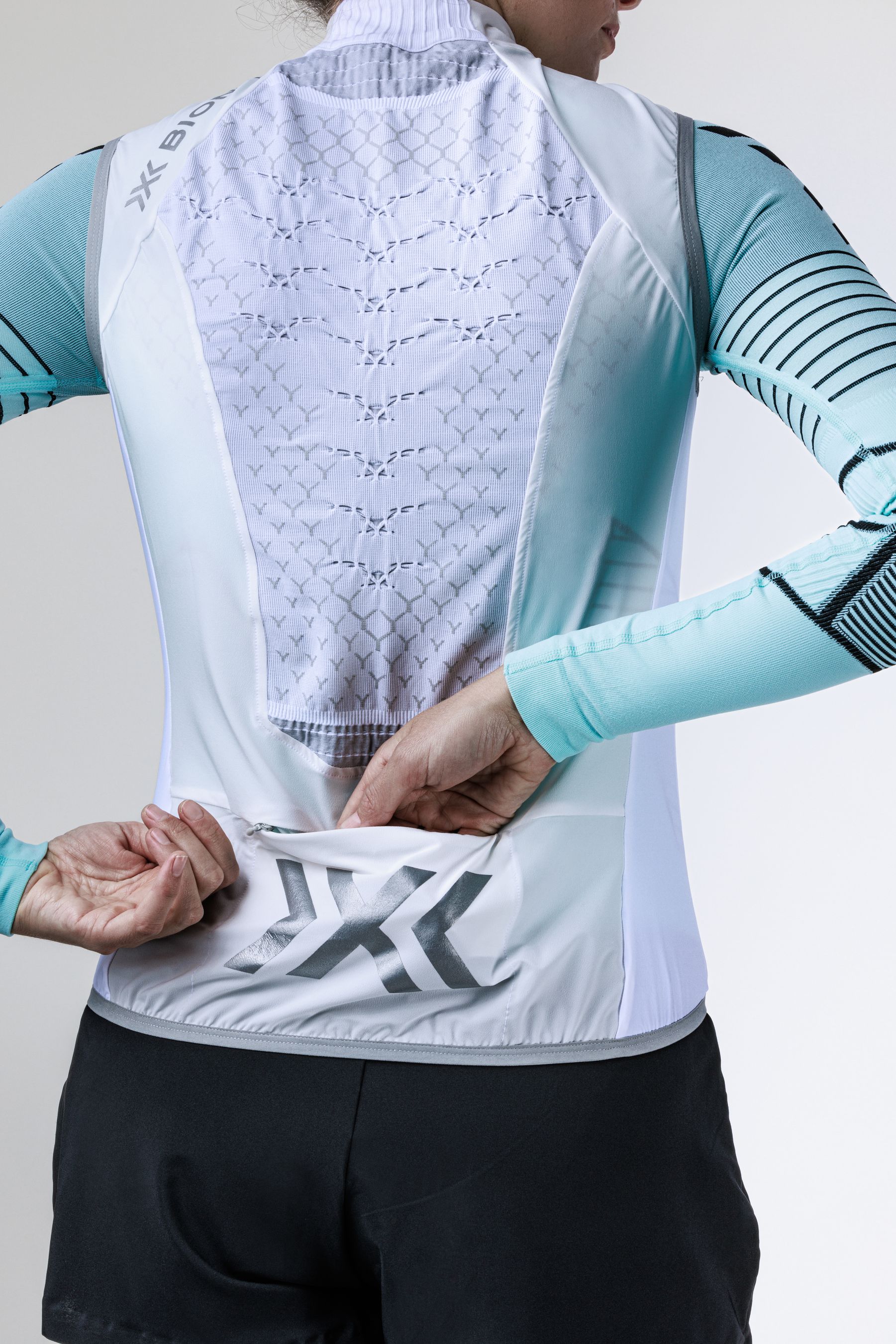 Women Twyce Vest / arctic white pearl grey / L