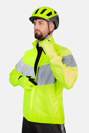 URBAN LUMINITE EN1150 Herren-Regenjacke / neon-gelb / S