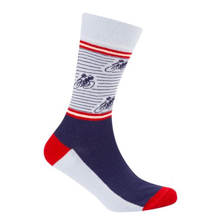 Vintage Cyclist Socks / dark blue / 39-42