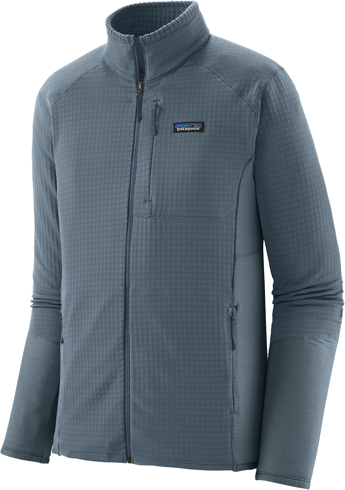 R1 HYBRID Herren-Fleecejacke / utility blue / S