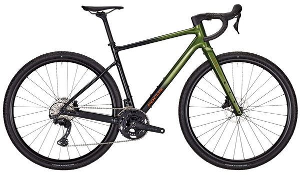 ATLAS 6.9 Gravelbike / Sprucegreen/Diamondblack / L