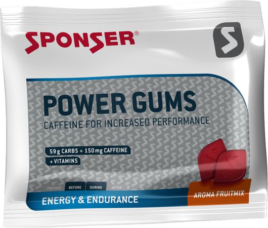 Power Gums, Display (20 x 75 g) / Fruit Mix