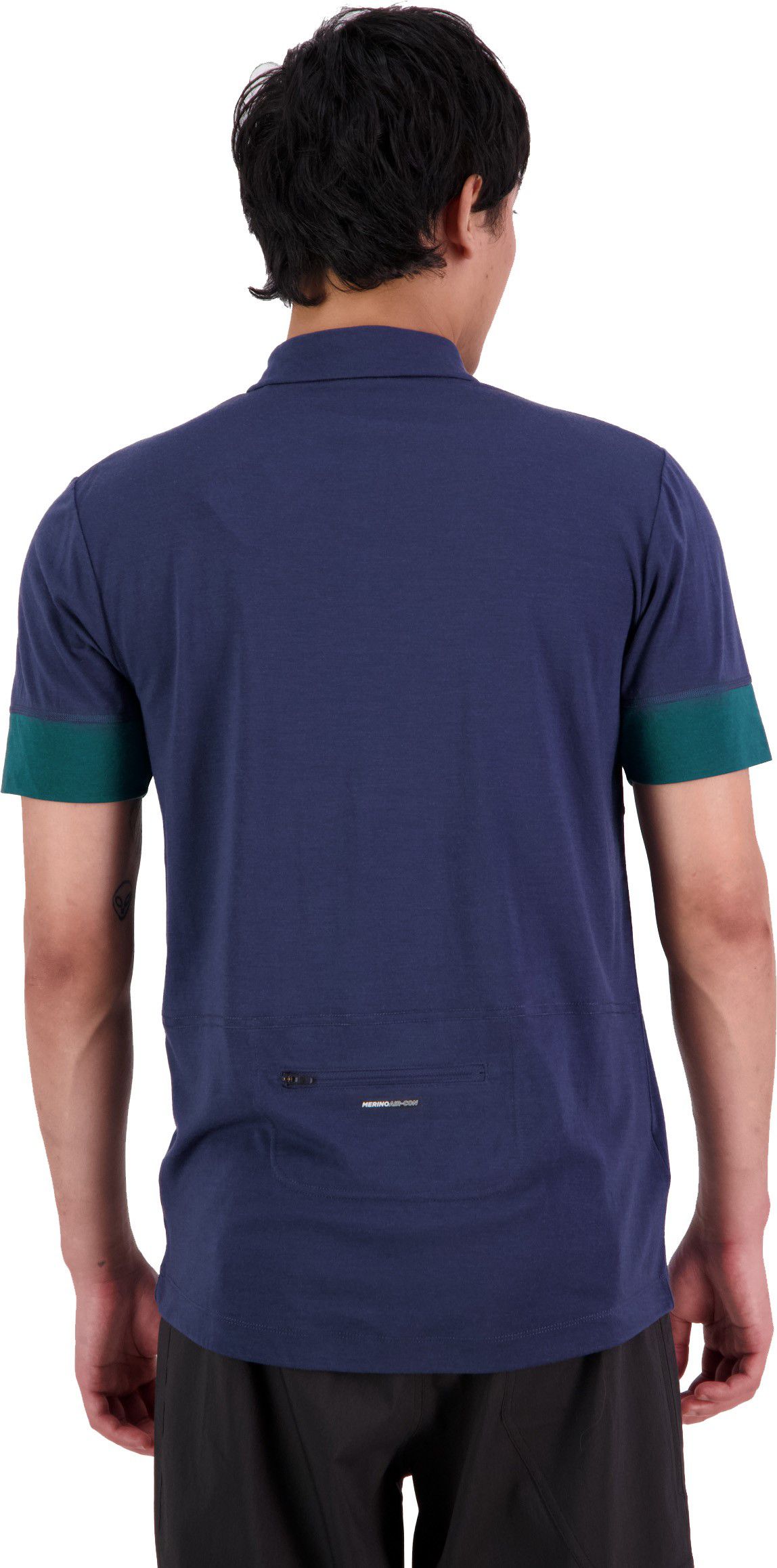 CADENCE Herren-Kurzarmtrikot / evergreen/midnight / S