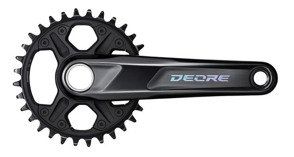 Kettenradgarnitur Deore FC-M6130 Single 12-Gang / schwarz / 30