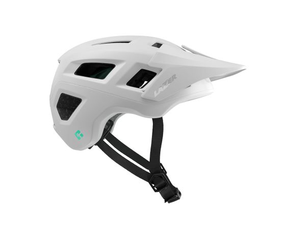 LAZER Unisex MTB Coyote KinetiCore Helm / matte full white / L