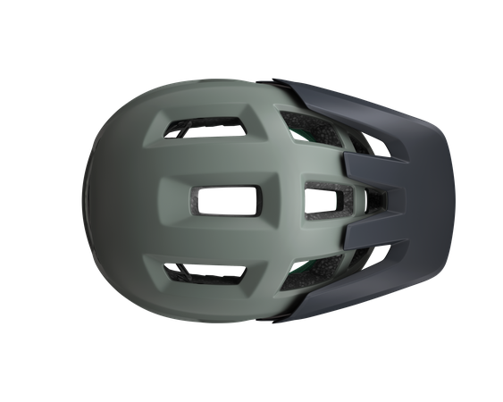 LAZER Unisex MTB Coyote KinetiCore Helm / matte dark green / S