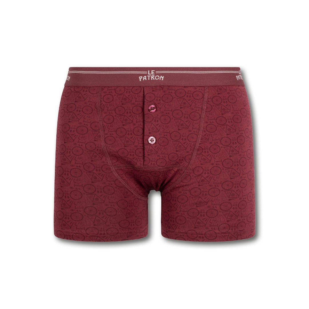 BICYCLES Boxershorts, Set 2-farbig / mint, red / L