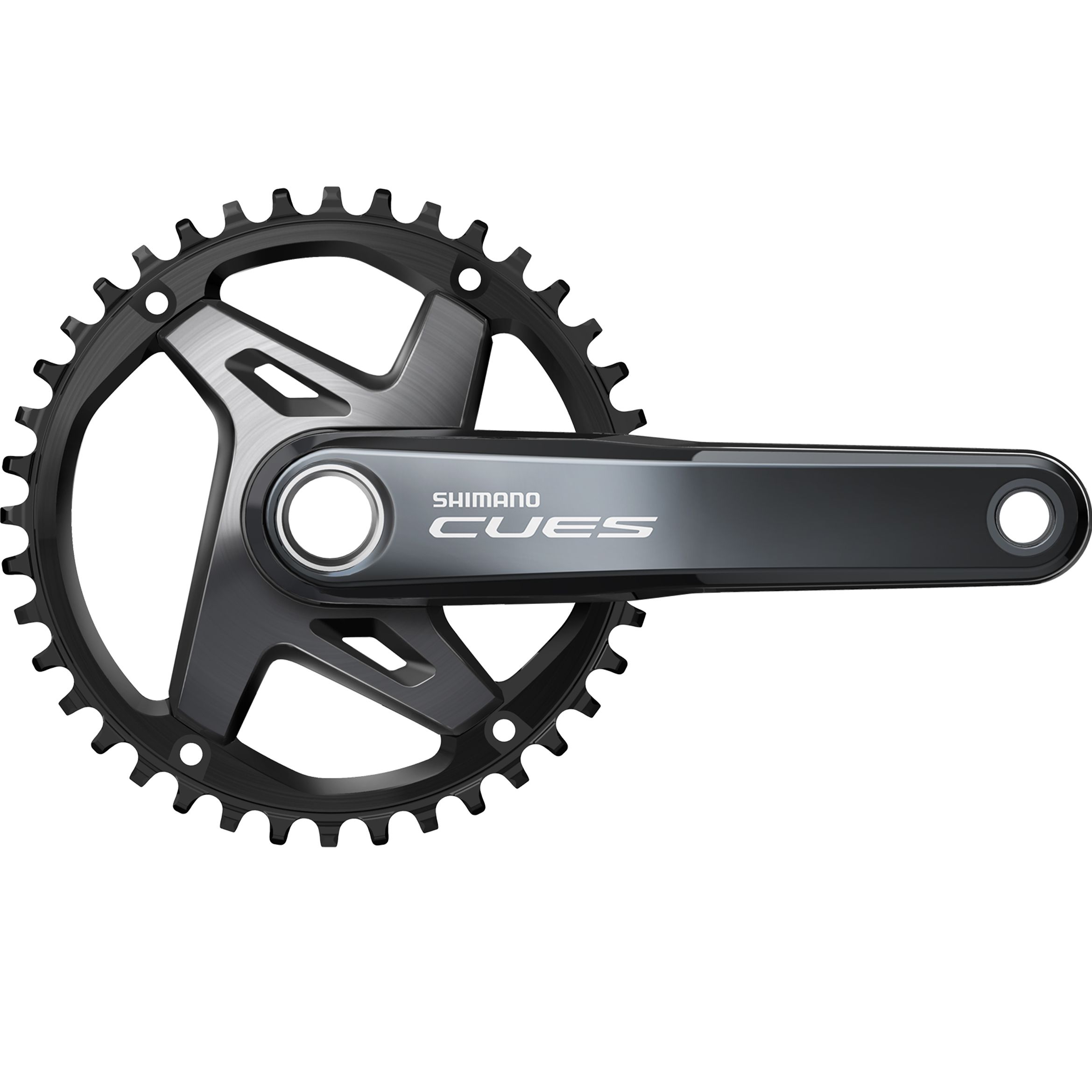 Kettenradgarnitur Cues FC-U8000 Single 9/10/11-Gan / schwarz / 170mm / 40 Zähne