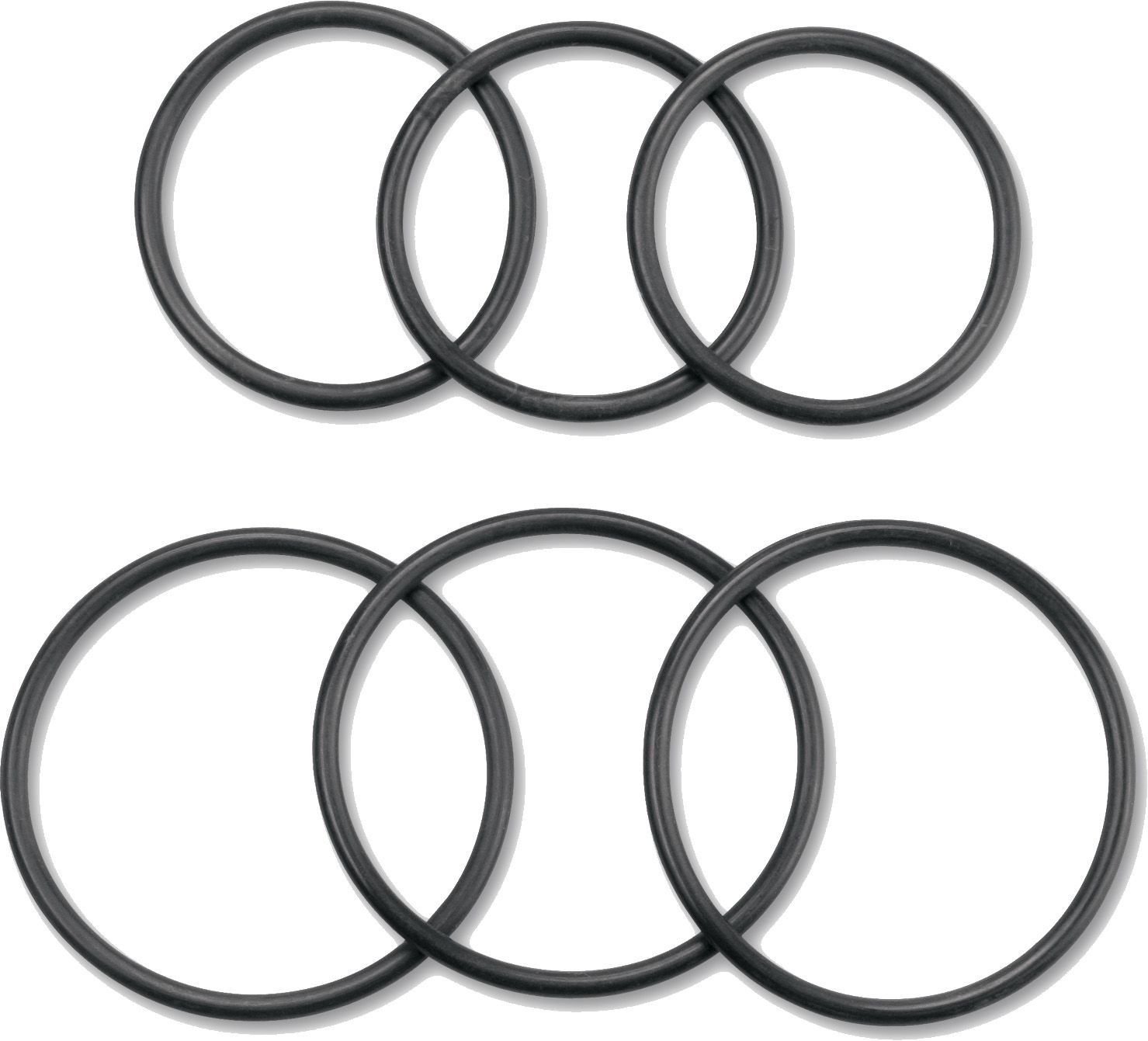 Gummiset für Lenkerhalter / schwarz