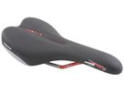 COMET Velosattel / schwarz-rot