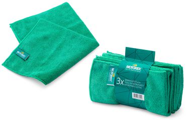Motorex Microfasertuch 3 Stück / Grün