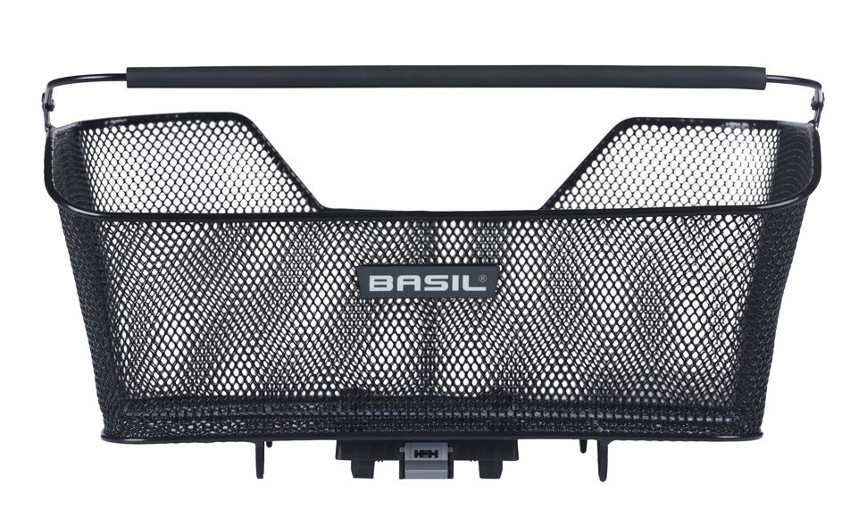 Base XL MIK Fahrradkorb hinten (Öko-Bodenkorb) / schwarz