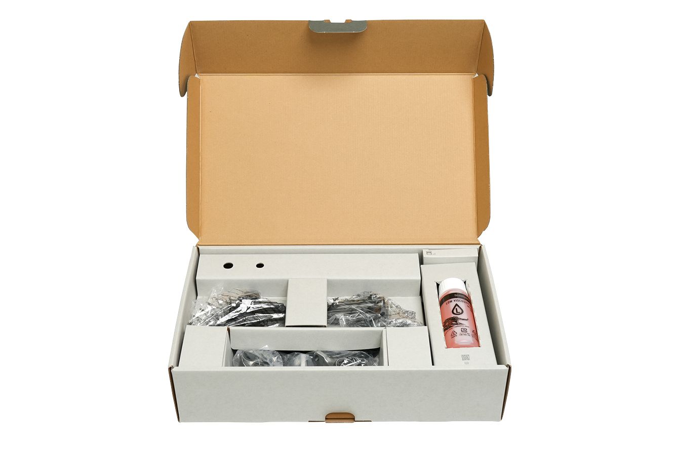 Scheibenbremsen-Set XTR BR-M9220 mit BL-M9220 Upgrade Kit vorne & hinten Box