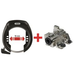 Rahmenschloss 5755L & Akkuschloss DT2 XPlus Bosch / black