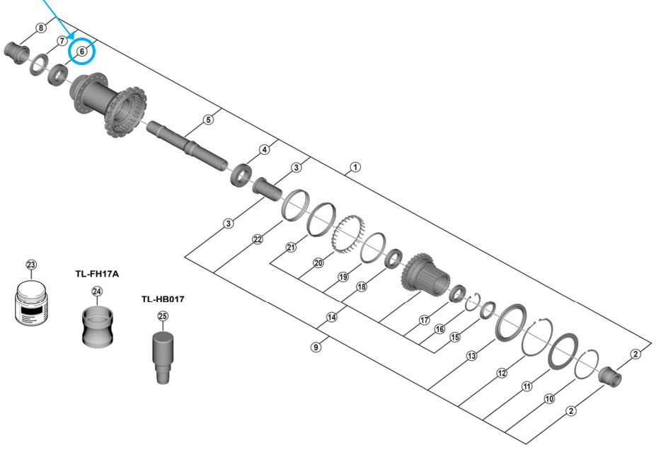 Industrielager FH-M9210-B 15x28x7mm