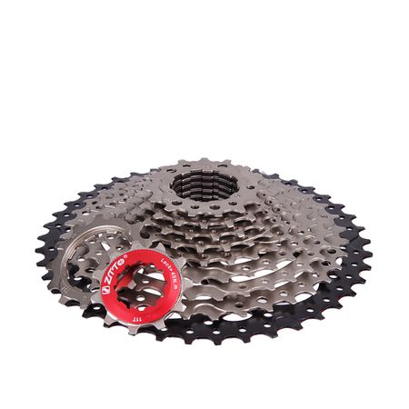 KASSETTE 11-fach, HG-Freilauf für Shimano/SRAM / silber_schwarz / 11-42 Zähne