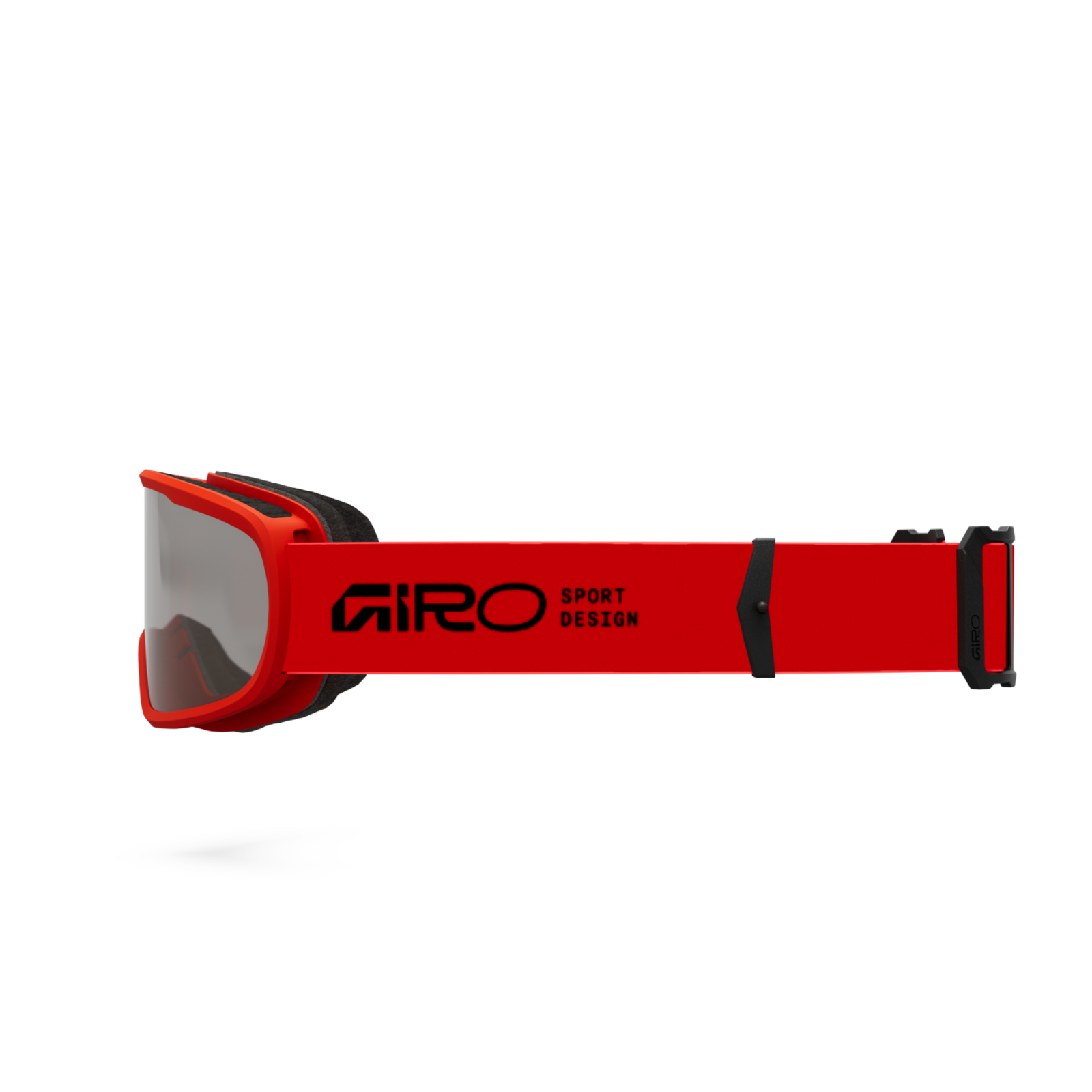 Tempo MTB Goggle / flame red,clear