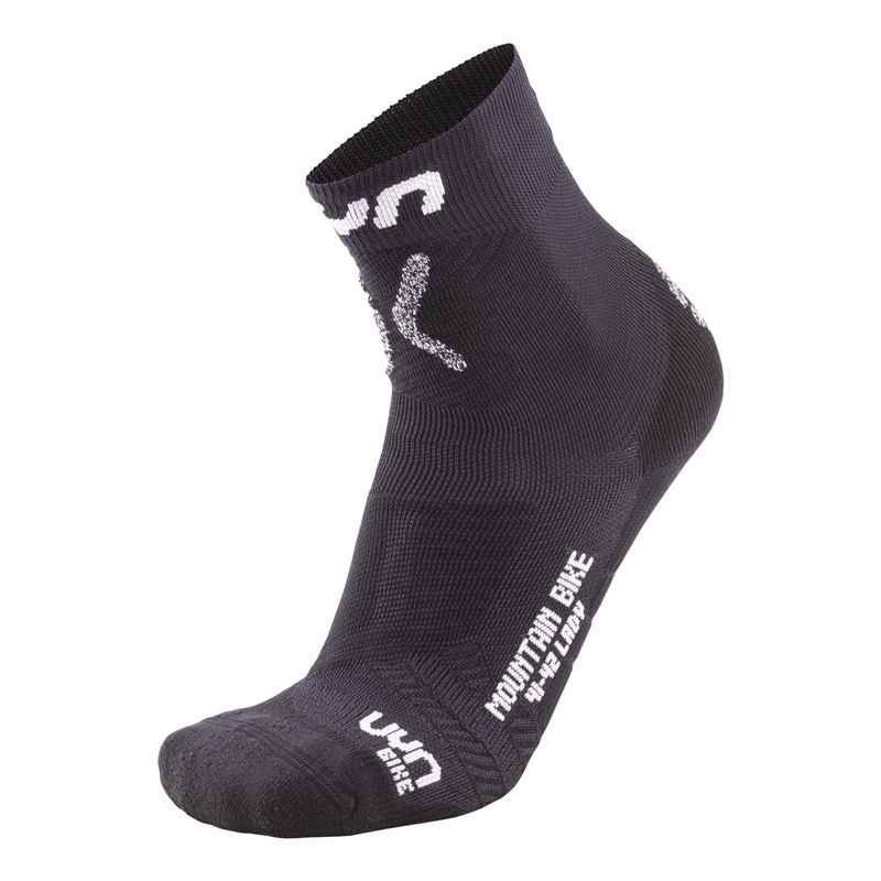MTB LIGHT Damen-Socken, black white - Hauptansicht