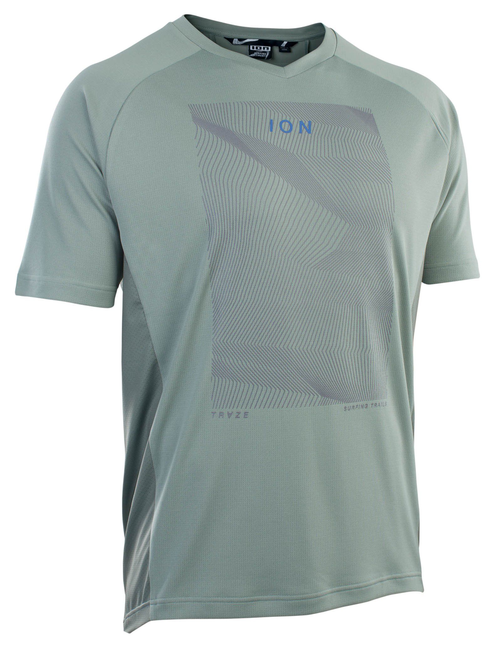 TRAZE Herren-Kurzarmshirt / sea grass / S