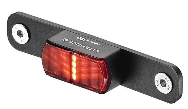 Rücklicht TS-RK E-Bike / schwarz / 80 mm