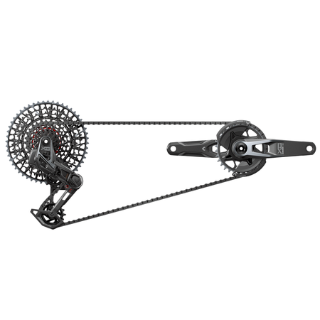 Groupset X0 Eagle AXS Transmission / black/silver / 165mm/32t