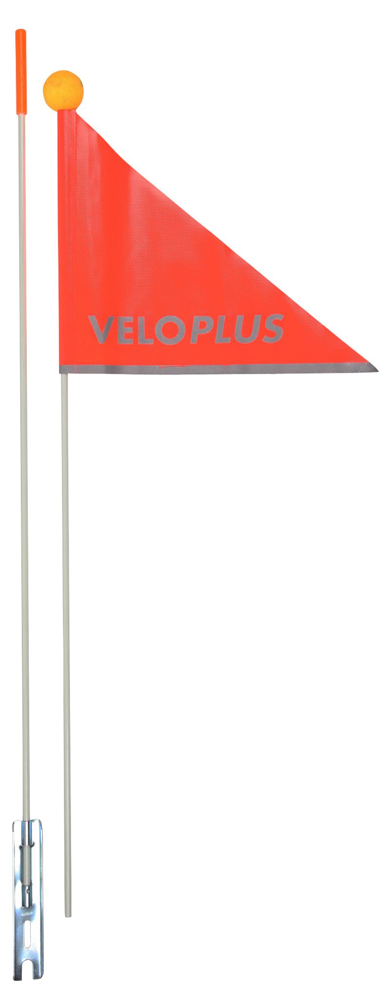 FLAG Sicherheitwimpel für Nabenbefestigung / rot