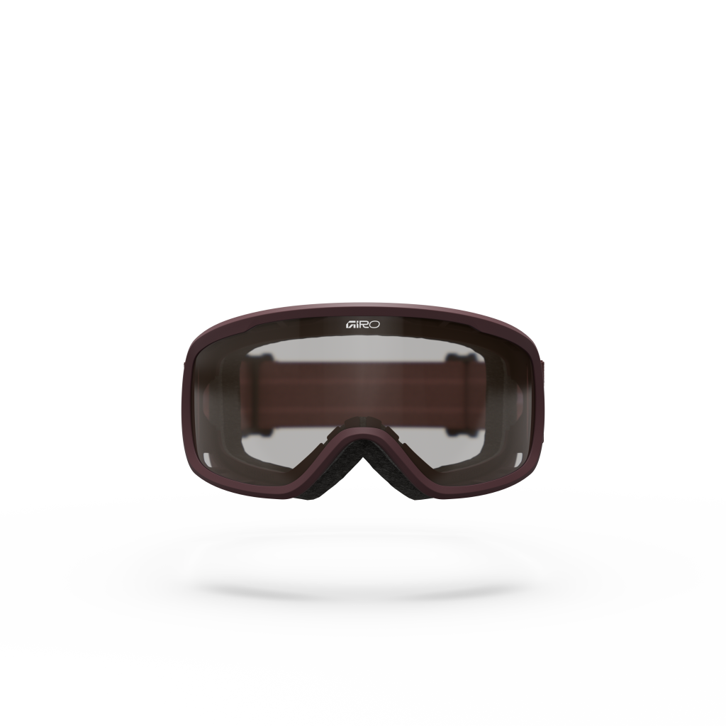 Tempo MTB Goggle / dark maroon,clear