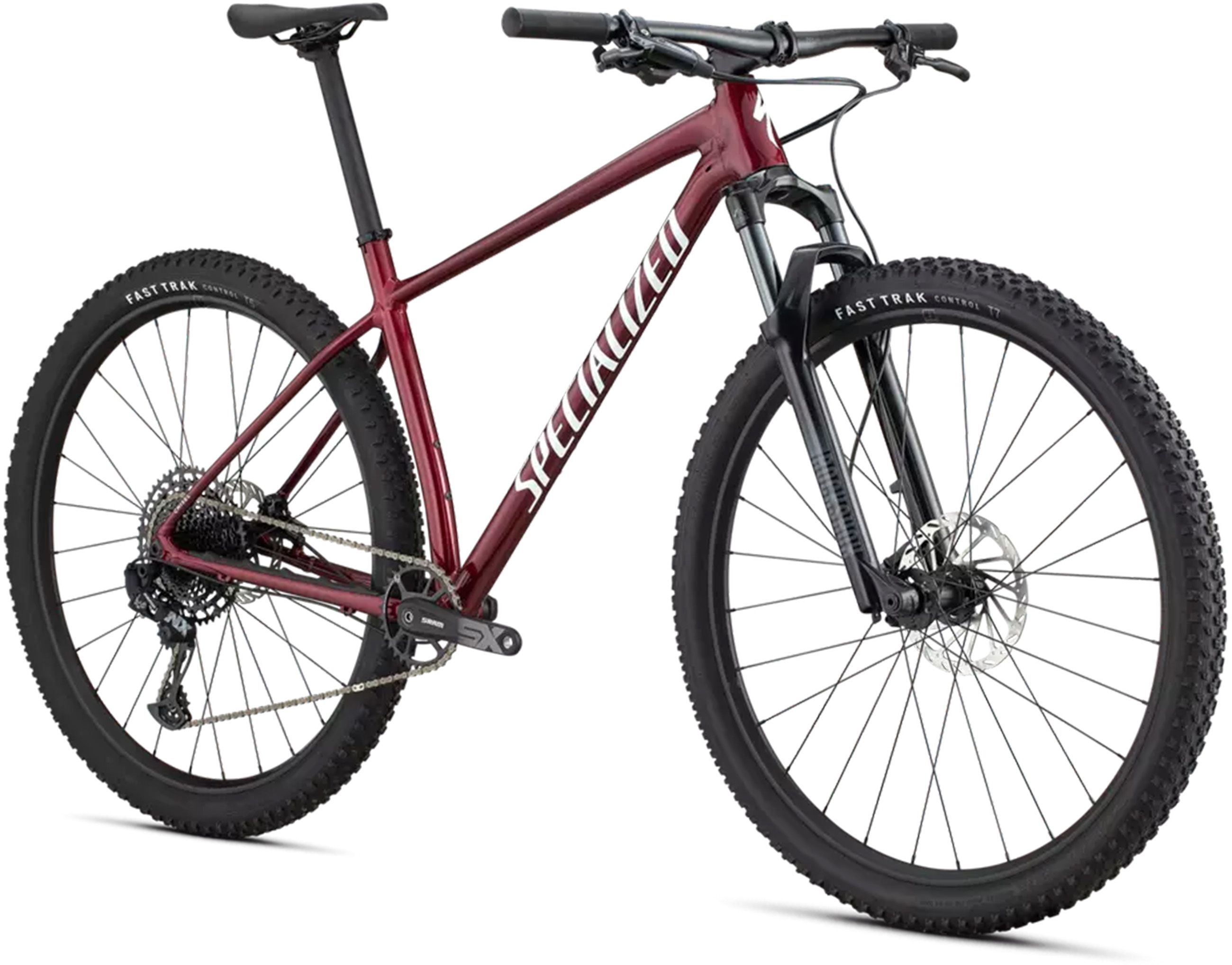 CHISEL HT MTB Hardtail / maroon white / S