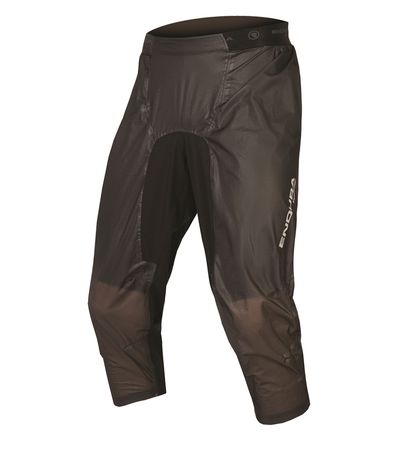 ADRENALINE II Herren-3/4-Regenhose / schwarz / XXL