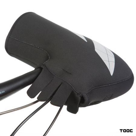 HANDGRIFF-ABDECKUNG MOUNTAINBIKE / schwarz