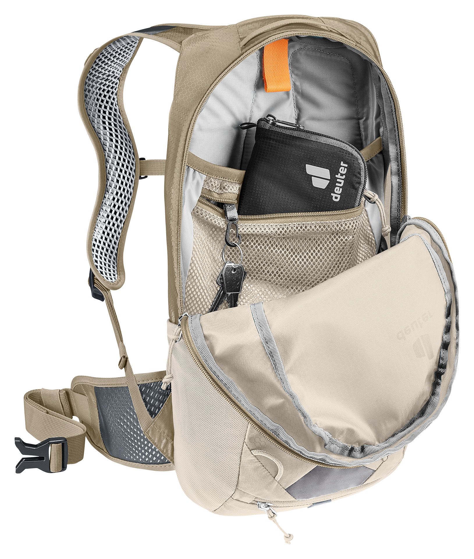 RACE 8 Rucksack / alu-greystone / 8l