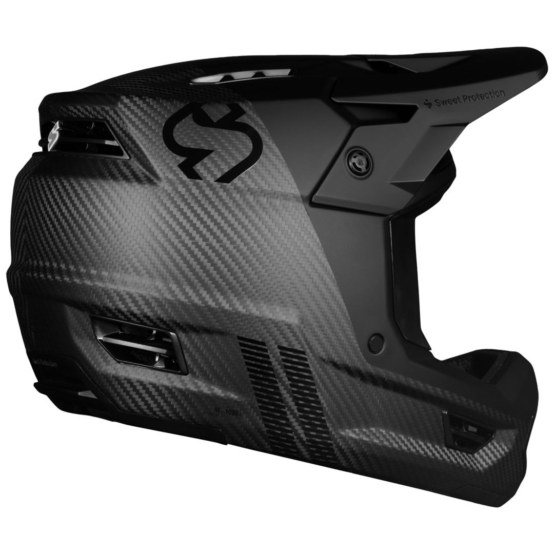 Fixer Carbon 2Vi Mips Helmet / schwarz matt-schwarz / M
