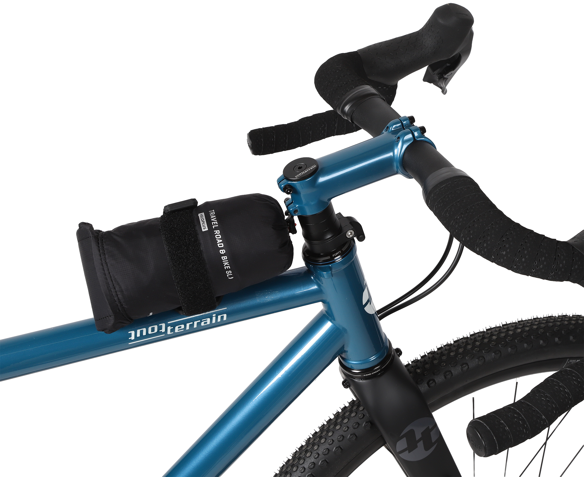 PROMOUNT Zubehörhalterung aus Carbon mit Klettband / schwarz