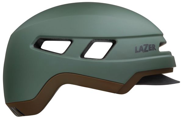 LAZER Unisex City Cruizer Helm matte / matte dark green / M