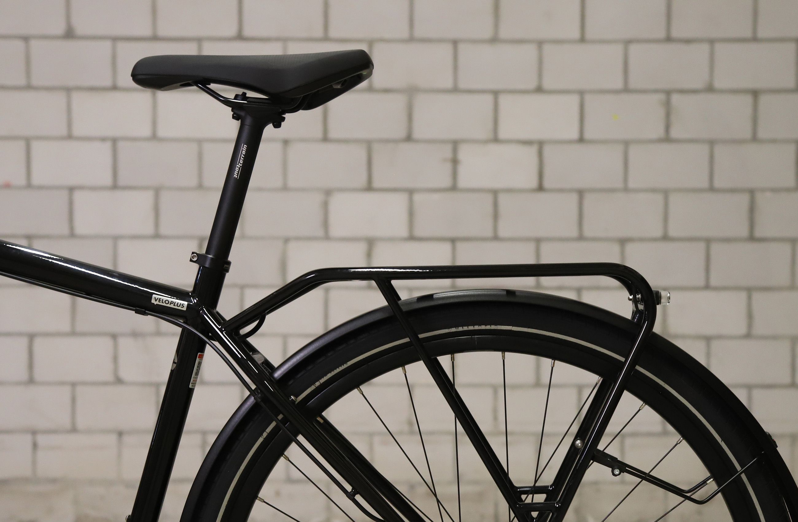 AMBER ROAD SELECT 3.1 Tourenvelo / schwarz glänzend / L