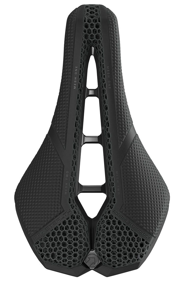 PRO Sattel Stealth Team 3D mit Öffnung schwarz / schwarz / 152 mm