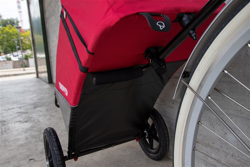 VELOSHOPPER Einkaufswagen / rot