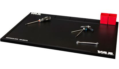 Gummi-Werkbankmatte gross transparent MO-52074 / schwarz