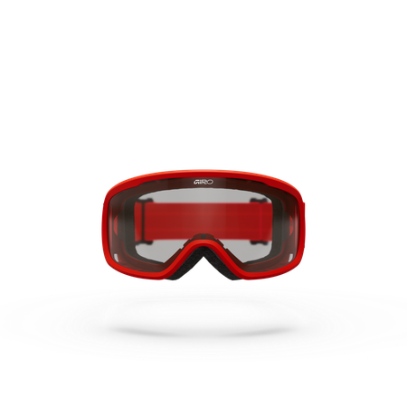 Tempo MTB Goggle / flame red,clear