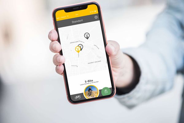 IT'S MY BIKE GPS-Tracker für E-Bikes / schwarz / Pseudoartikel